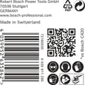 Miniatyrbild 3 av 6: Bosch tillbehör 2608901634 Slipnät för orbital slipmaskiner Korn 240 (L x B) 133 mm x 80 mm Paket med 50 st (2608901634)