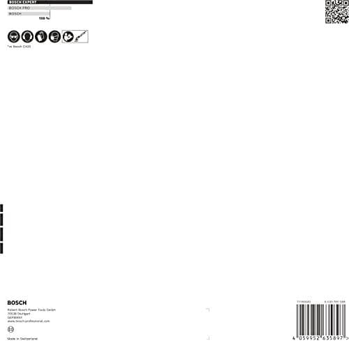 Bosch tilbehør 2608901639 Slibenet til gipspudser Korn 240 (Ø) 225 mm Pakke med 5 (2608901639)