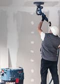 Miniatyrbillede 5 af 6: Bosch tilbehør 2608901639 Slibenet til gipspudser Korn 240 (Ø) 225 mm Pakke med 5 (2608901639)