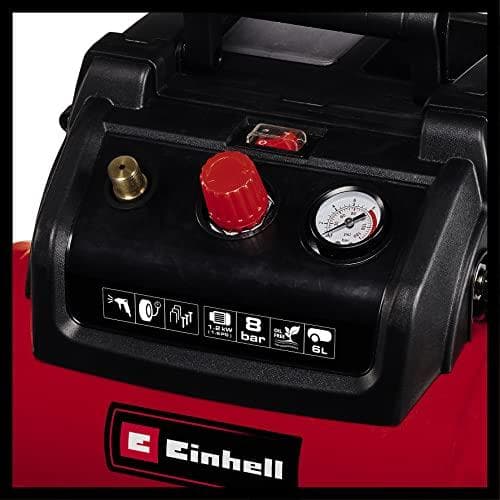 Einhell tryckluftskompressor TC-AC 190/6/8 OF 6 l 8 bar (4020655)