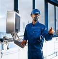 Miniatyrbillede 7 af 11: UVEX 7100 formmasker uvex silv-Air 7100 FFP1 (8707100)