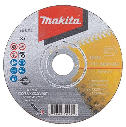 Makita E-17120-12 skæreskive lige 125 mm 12 stykker (E-17120-12)