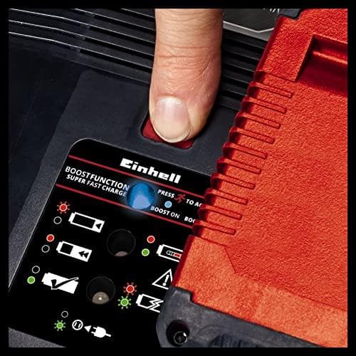 Einhell 18V 4-6Ah & 6A Boostcharger PXC Power X-Change PLUS 4512143 værktøjsbatteri og oplader 6 Ah Li-Ion (4512143)