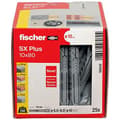 Miniatyrbild 2 av 6: Fischer SX Plus expansionsankare 80 mm 10 mm 568110 25 st. (568110)