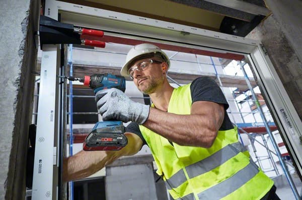 Bosch GDX 18V-200 Professional - Slagnøgle - akku - 1/4" unbrakon, 1/2" firkantet unbrakon - 200 N m - uden batteri - 18 V