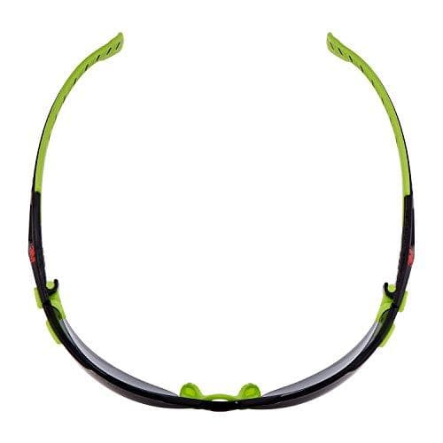 3M Solus S1202SGAF skyddsglasögon med anti-imskydd grön, svart DIN EN 166 (S1202SGAF)