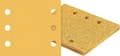 Miniatyrbild 5 av 6: Bosch tillbehör 2608901668 Slippapper för orbital slipmaskiner Korn 60, 120, 180 (L x B) 107 mm x 115 mm Förpackning med 10 st (2608901668)