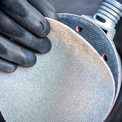 Bosch Expert M480 Net - sandpapir - til nåletræ, hårdttræ, fineret træ, maling på træ - 5 stykker - rund - korn: P220 - 150 mm