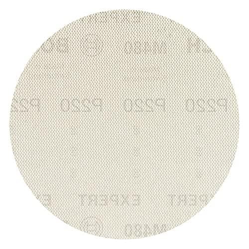 Bosch Expert M480 Net - sandpapir - til nåletræ, hårdttræ, fineret træ, maling på træ - 5 stykker - rund - korn: P220 - 150 mm