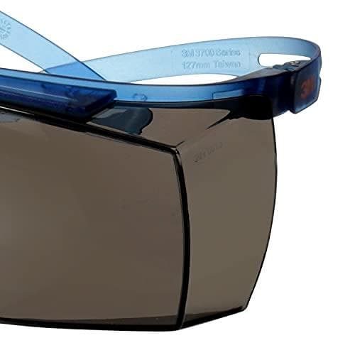 3M SecureFit 3700 - Skyddsglasögon - Monteringsarbete - Bygg/renoveringsarbete - Arbeta med kemikalier - Båda könen - Blå - Grå - Polykarbonat (SF3702