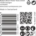 Miniatyrbillede 3 af 11: Bosch-tilbehør 2608901643 Slibepapir til multisliber korn 120 (L x B) 150 mm x 100 mm Pakke med 50 stk. (2608901643)