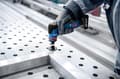 Miniatyrbillede 6 af 6: Bosch batteridrevet roterende værktøj GWG 12V-50 S L-BOXX (06013A7001)