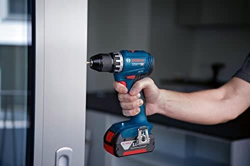 Bosch GSR 18V-45 Professional - borr-/skruvmejsel - sladdlös - 2 hastigheter - Chucknyckel 13 mm - 45 Nm - 2 batterier, laddare ingår - 18 V (06019K32