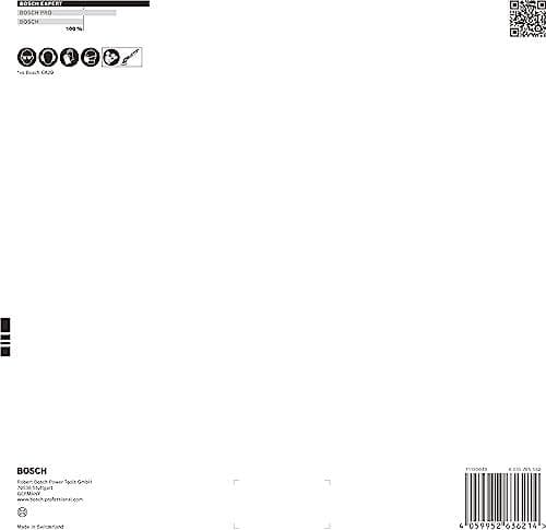 Bosch tilbehør 2608901671 Sandpapir til gipspudser Korn 40 (Ø) 225 mm Pakke med 5 (2608901671)
