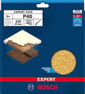 Miniatyrbillede 7 af 11: Bosch tilbehør 2608901671 Sandpapir til gipspudser Korn 40 (Ø) 225 mm Pakke med 5 (2608901671)