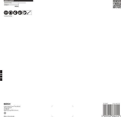 Bosch tillbehör 2608901674 Sandpapper för gipsslip korn 180 (Ø) 225 mm Paket med 5 (2608901674)
