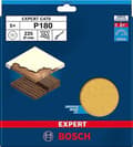 Miniatyrbild 2 av 6: Bosch tillbehör 2608901674 Sandpapper för gipsslip korn 180 (Ø) 225 mm Paket med 5 (2608901674)