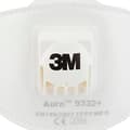 Miniatyrbillede 2 af 6: 3M Aura™ 9332+ 9332+ finstøvmaske med ventil FFP3 D 10 stk. DIN EN 149:2001, DIN EN 149:2009 (9332+)