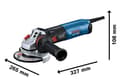Miniatyrbillede 2 af 6: Bosch GWS 17-125 TS PROFESSIONAL - vinkelsliber - 1700 W - 125 mm - uden batteri