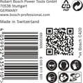 Miniatyrbillede 3 af 11: Bosch-tilbehør 2608901641 Slibepapir til multisliber korn 60 (L x B) 150 mm x 100 mm Pakke med 50 stk. (2608901641)