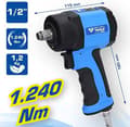 Miniatyrbillede 3 af 11: BT160400 Luftslagnøgle Moment max. 415 Nm (BT160400)