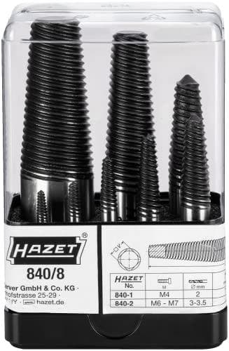 Hazet skrueaftrækkersæt M3 - M45 840/8 (840/8)