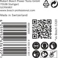 Miniatyrbild 3 av 6: Bosch tillbehör 2608901662 Slippapper för orbital slipmaskiner Korn 80 (L x B) 133 mm x 80 mm Paket med 50 (2608901662)