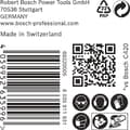 Miniatyrbillede 3 af 6: Bosch-tilbehør 2608901649 Slibepapir til multisliber korn 120 (L x B) 93 mm x 102 mm Pakke med 50 stk (2608901649)