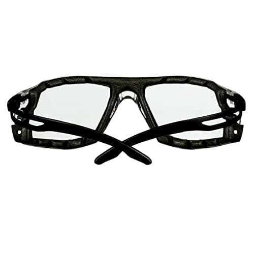 3M SecureFit sikkerhedsbriller, klar, polycarbonat (PC), tåge-/ridsebestandig (SF501SGAF-BLK-FM)