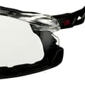 Miniatyrbillede 2 af 6: 3M SecureFit sikkerhedsbriller, klar, polycarbonat (PC), tåge-/ridsebestandig (SF501SGAF-BLK-FM)