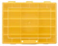 Miniatyrbild 5 av 6: allit "EuroPlus Basic" sortimentslåda, storlek: 37/15, gul, transparent, slagkraftig polypropen, 15 fack, - 1 st (457240)