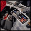 Miniatyrbild 6 av 11: EINHELL E-Case L - systemväska med däck för förvaring & transport (stänksäker | max. 120 kg | inkl. 1x insats) (4540014)