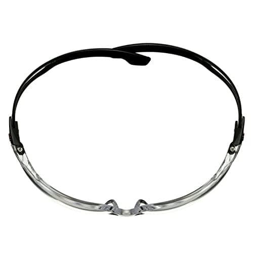 3M SecureFit skyddsglasögon, genomskinliga, polykarbonat (PC), anti-dimma/repor (SF501AF-BLK)