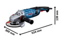 Pikkukuva 3 / 6: Bosch Professional GWS 30-180 PB kulmahiomakone (06018G0100)