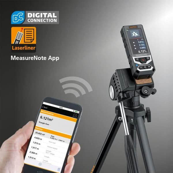 Laserliner DistanceMaster LiveCam Laseravståndsmätare Mätområde (max.) (detaljer) 150 m (080.985A)