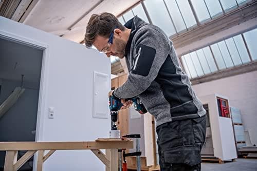 Bosch GSB 18V-90 C Professional - Borehammer/skruemaskine - ledningsfri 13 mm - 64 N m - 2 batterier, oplader medfølger - 18 V (06019K6104)