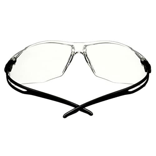 3M SecureFit suojalasit, kirkkaat, polykarbonaatti (PC), naarmuuntumaton (SF501ASP-BLK)