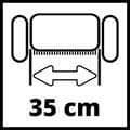 Miniatyrbillede 2 af 4: Einhell 3405962 scarifier Udskiftningsklingevalse Bladrulle GE-SC 36/35 Li Velegnet til (detaljer) 2748949. Trådløs scarifier GE-SA 36/35 Li (3405962)