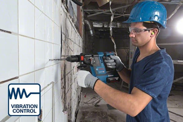 Bosch Professional GBH 18V-26 F solo SDS-Plus akku-borehammer 18 V Li-Ion børsteløs, inkl. etui, uden batteri, uden oplader (061191000J)