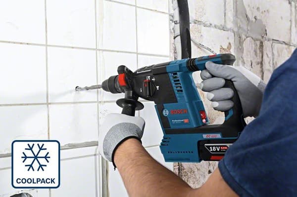 Bosch Professional GBH 18V-26 F solo SDS-Plus akku-borehammer 18 V Li-Ion børsteløs, inkl. etui, uden batteri, uden oplader (061191000J)
