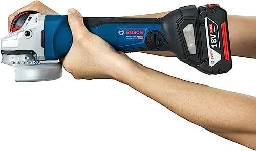 Bosch akku vinkelsliber GWS 18V-10 P L-Boxx 2x GBA 18V 5,0Ah (06019J4101)