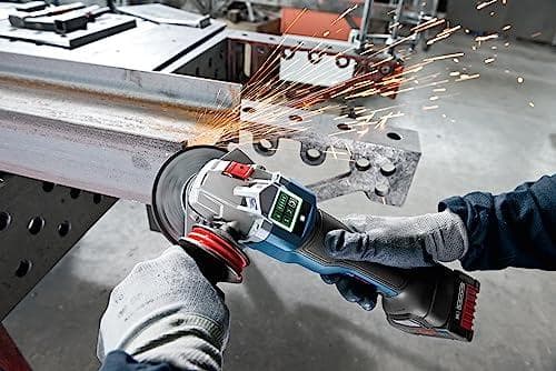 Bosch akku vinkelsliber GWS 18V-10 P L-Boxx 2x GBA 18V 5,0Ah (06019J4101)
