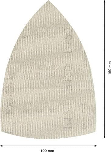 Bosch tillbehör 2608901624 Slipnät för Multi-Sander Grit 120 (L x B) 150 mm x 100 mm Paket med 50 (2608901624)