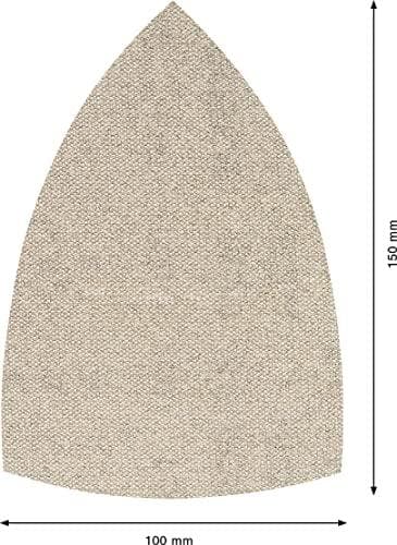 Bosch tillbehör 2608901623 Slipnät för Multi-Sander Grit 80 (L x B) 150 mm x 100 mm Paket med 50 (2608901623)