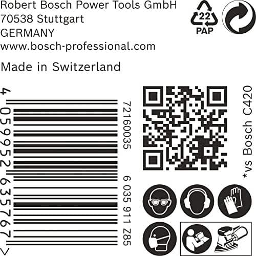 Bosch Accessories 2608901626 Hiomaverkko Multi-Sander Grit 240 (P x L) 150 mm x 100 mm 50 kappaleen pakkaus (2608901626)