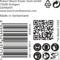 Pikkukuva 3 / 6: Bosch Accessories 2608901625 Hiomaverkko Multi-Sander Grit 180 (P x L) 150 mm x 100 mm 50 kpl pakkaus (2608901625)