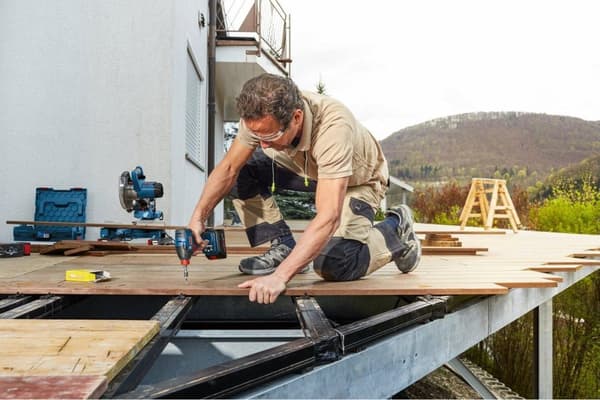 Bosch Professional GDX 18V-210 C + GCY 42 06019J0201 Akku slagnøgle 18 V Li-ion Uden batteri, Inkl. Kuffert