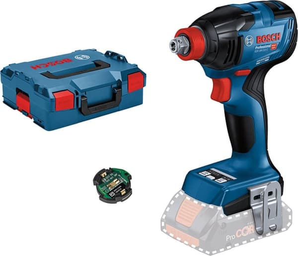 Bosch Professional GDX 18V-210 C + GCY 42 06019J0201 Akku slagnøgle 18 V Li-ion Uden batteri, Inkl. Kuffert