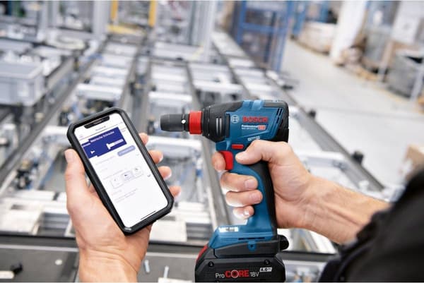 Bosch Professional GDX 18V-210 C + GCY 42 06019J0201 Akku slagnøgle 18 V Li-ion Uden batteri, Inkl. Kuffert