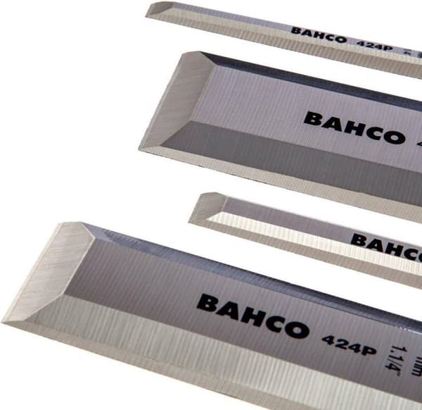 Bahco Mejsel Set 6,10,12,16,18,25,32,36mm i trälåda 424P-S8-EUR (424P-S8-EUR)
